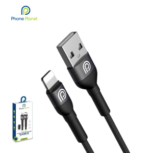 Phone Planet- PJ-AL-001-Aluminum Alloy USB-A to Lightning Cable (Braided Cable)-1.2M/2M