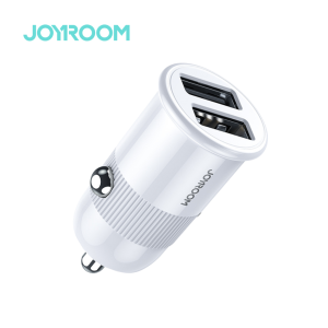 JOYROOM - C-A06 3.1A dual-port smart car charger white