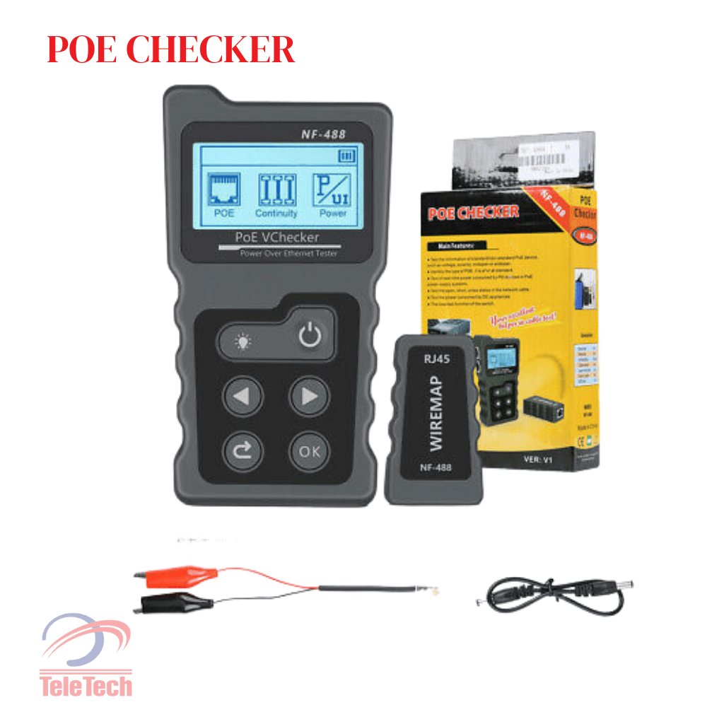 Noyafa NF-488 POE Checker & Lan Tester